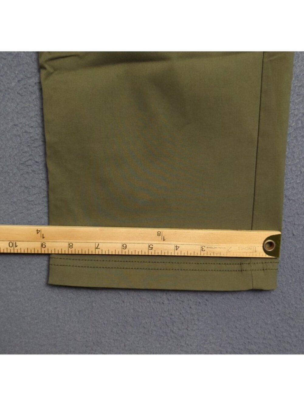 Prana Brion Pant II Men's 34x32 Green Slim Fit Nylon Outdoor Hiking Camp - Picture 7 of 12